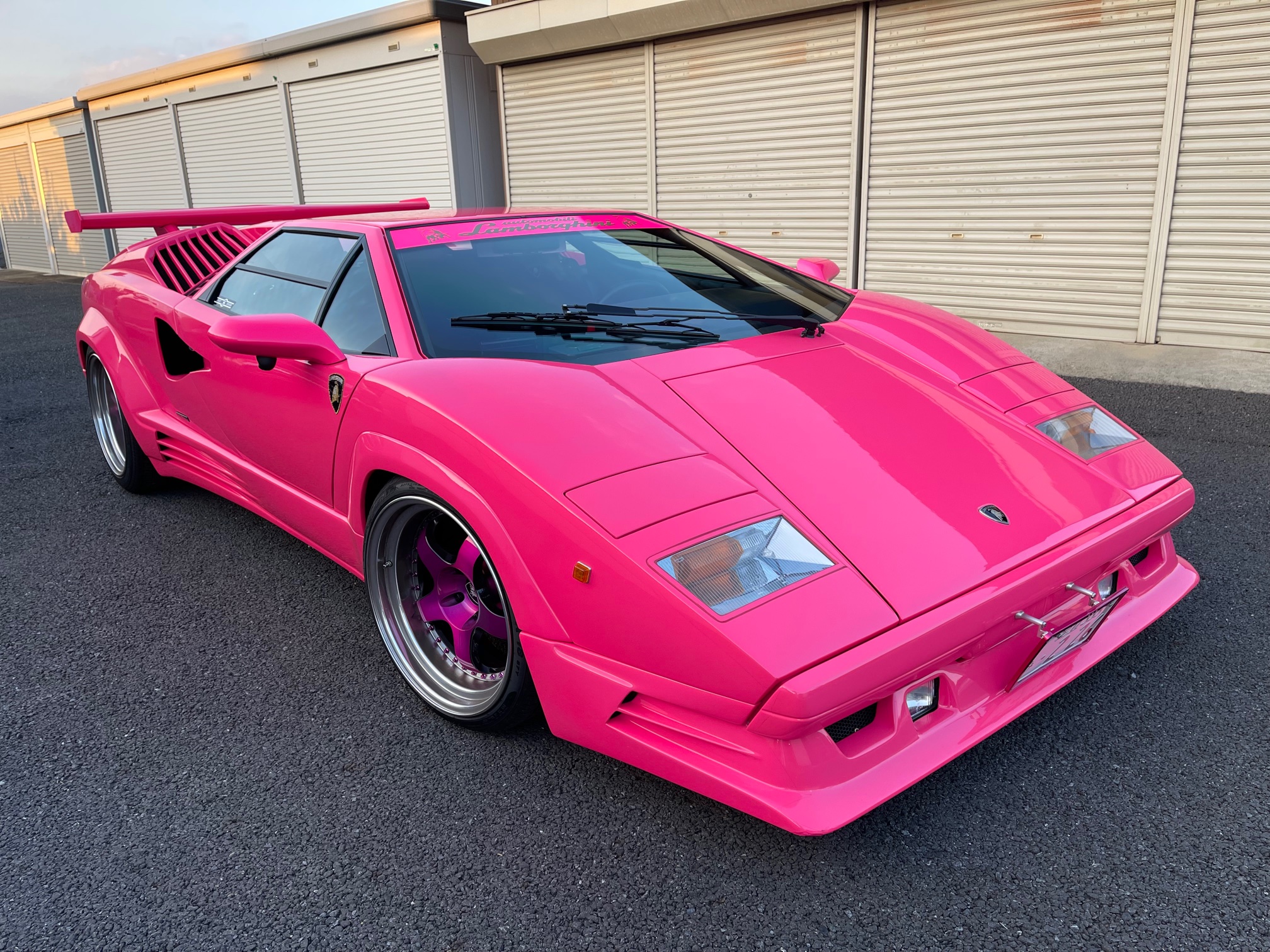 Lamborghini Countach Contest Japan